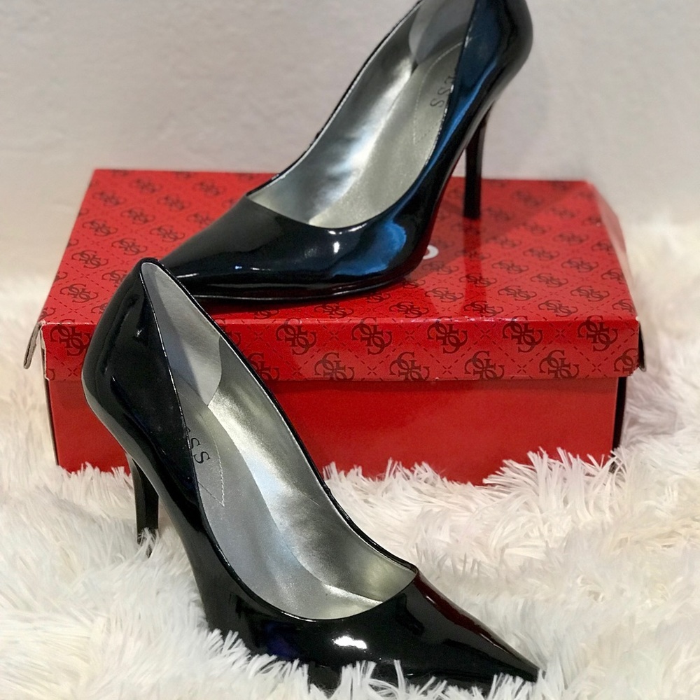 Black Guess Heels